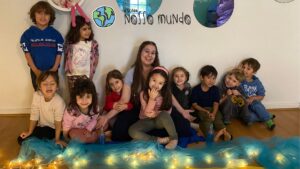 Turma Sentindo I, Educação Infantil, Escola Nosso Mundo.